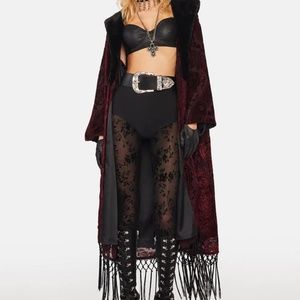 current-mood  Vintage Romance Velvet Duster